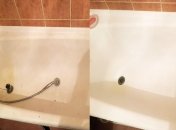 Ванна будет белоснежной после уборки