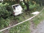 Под Киевом иномарка с семьей влетела в дерево: отец погиб 
