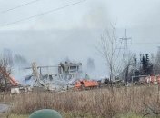 База оккупантов в Макеевке после удара