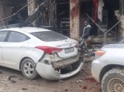 На улице сирийского Манбиджа произошел мощный взрыв (Видео)