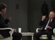 Владимир Путин и Такер Карлсон