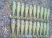 В Сумской области пограничники обнаружили 20 минометных мин