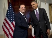 Украина - один из "горячих" вопросов в переговорах Обамы и Олланда 