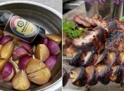 Необычный шашлык из лука "сделает" даже мясной