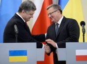 Коморовский встретится с Порошенко и выступит в Верховной Раде