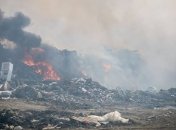 Мусорная свалка горела на Житомирщине