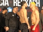 Иван Редкач - Дэнни Гарсия: результаты взвешивания (Видео)