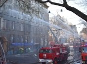 Мог быть поджог: полиция назвала основные версии пожара в Одесском колледже