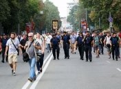 На крестном ходе в Киеве задержали четырех добровольцев "Сичи"