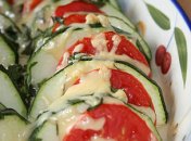 Запеченные овощи с сыром