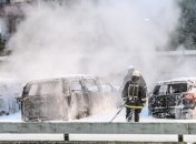 Третью ночь подряд около Стокгольма не прекращаются беспорядки