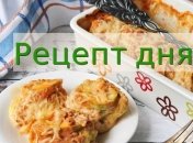 Рецепт дня: Кабачки, запечённые с куриным филе, в томатно-сметанном соусе