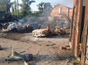 Последствия обстрелов Авдеевки