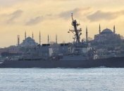 В Черное море зашел ракетный эсминец ВМС США (Фото)