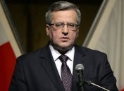 Коморовский рассказал, что делает невозможным диалог Польши и Украины