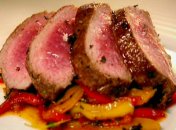 Филе оленя с перцем