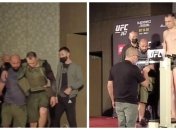 Дамир Исмагулов еле поднялся на весы