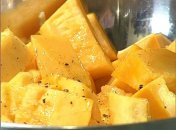 Салат из тыквы с рукколой