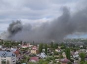 Пожар в Воронеже РФ