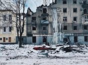 Руїни будинку в центрі Харкова