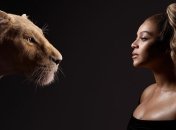 "Король лев": на промо-фотографиях Бейонсе появилась в черном бандажном платье