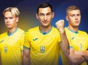 Футболисты сборной Украины