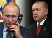 Телефонна розмова глав РФ та Туреччини відбулася 23 лютого