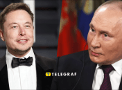 Илон Маск и Владимир Путин (слева направо)
