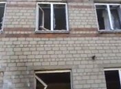 В детсад на Донетчине попал снаряд (Видео)