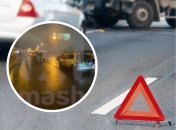 За принципом доміно зіткнулися близько десяти легковиків