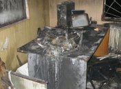 На Конотопской студии телевидения произошел пожар