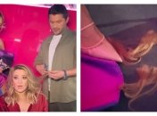 "Скажите, что это шутка": Могилевскую "обстригли" из-за проигранного спора (видео)