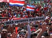 Стычка болельщиков на матче Голландия - Коста-Рика закончилась поножовщиной