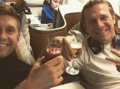 Нашумевший снимок Левченко и Воронина