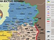 Карта АТО на востоке Украины (18 февраля)