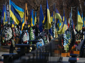 Лісовий цвинтар у Києві у листопаді 2022 року