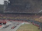 Хэмилтон выиграл Гран-при Германии, Феттель сошел