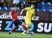 Александр Зубков в матче с Чехией