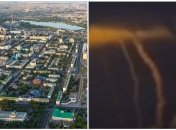 Сліди ППО над Білгородом