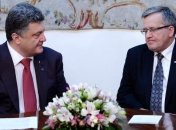 Петр Порошенко встретился с президентом Польши