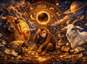 Китайський гороскоп для Быка, Обезьяны и Козы