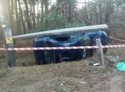 Под Киевом автомобиль наехал на детей, которые переходили дорогу