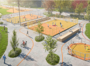 В Сумах за президентською програмою відкриють урбан-парк зі скеледромом європейського рівня