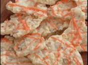 Десерт из белого шоколада