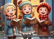 Дети поют колядки