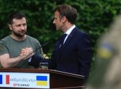 Владимир Зеленский и Эммануэль Макрон