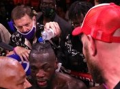 Деонтей Уайлдер после боя с Тайсоном Фьюри