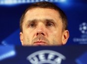 Ребров: Шовковский - футболист, на которого всегда можно положиться