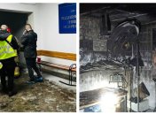 Те, що залишилося від ковід-відділення Косівської лікарні