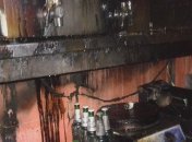 В Николаеве произошел пожар в кафе-фастфуде